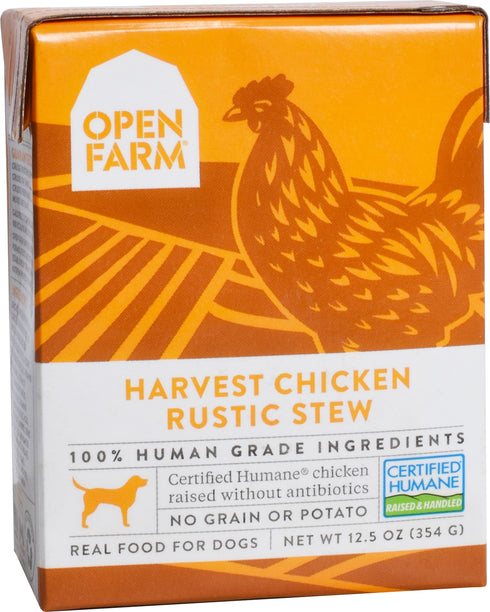 Open Farm Harvest Chicken Rustic Stew Wet Dog Food 12.5oz - Poudre Pet and Feed Supply